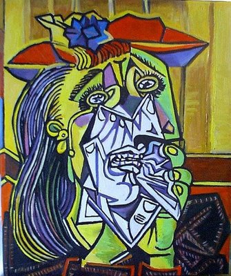 donna che piange picasso